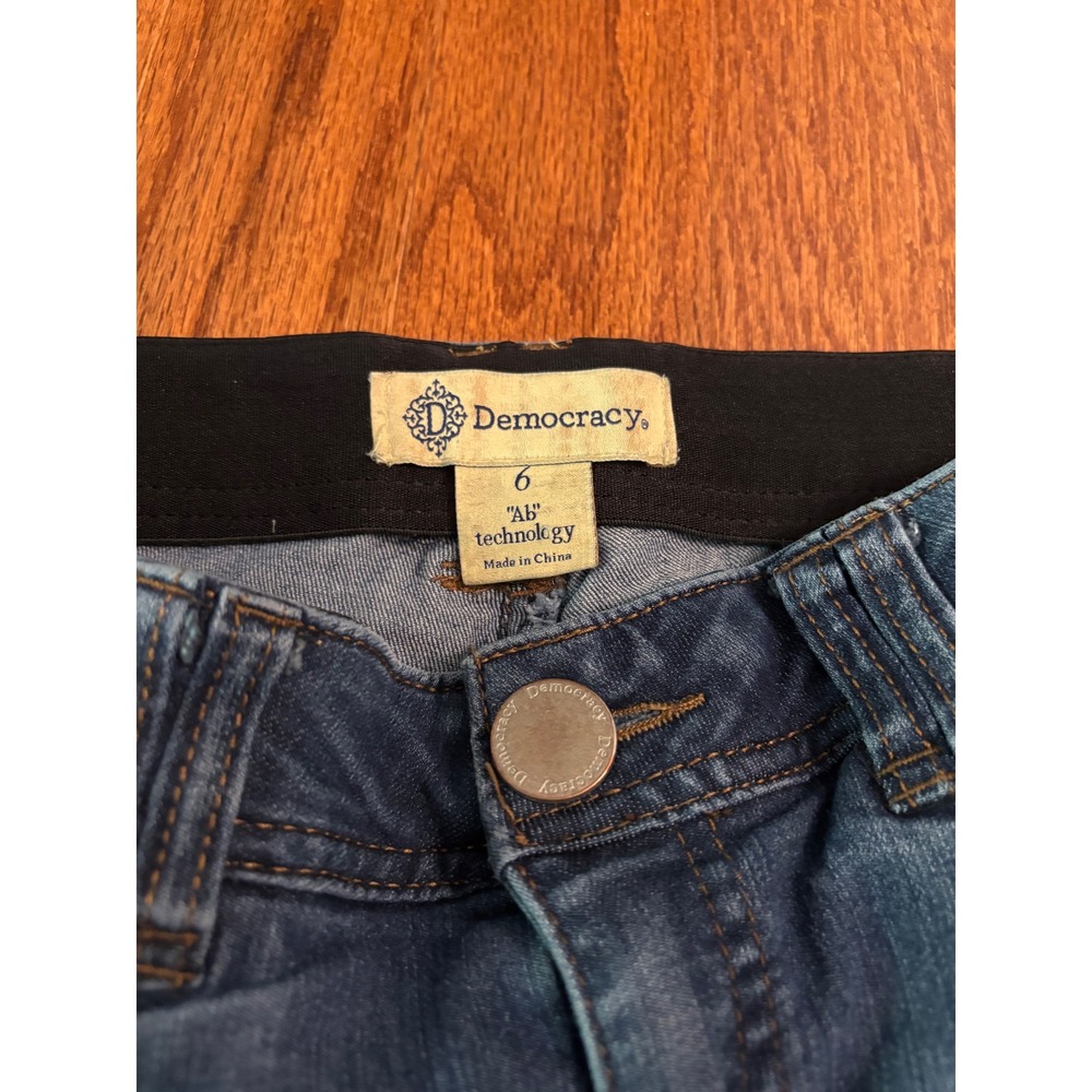 Democracy Ab Technology Skinny Jeans Size 6 - Picture 7 of 10